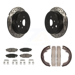 Transit Auto KDC-101408 Disc Brake Kit for 2008-2014 Subaru Impreza, Subaru Legacy, Subaru Outback & more - Rear product image