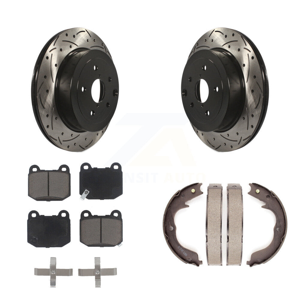 Transit Auto KDC-101409 Disc Brake Kit for 2009-2014 Subaru Impreza - Rear product image