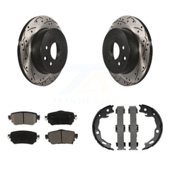 Transit Auto KDC-101413 Disc Brake Kit for 2019 Nissan Rogue Sport - Rear product image