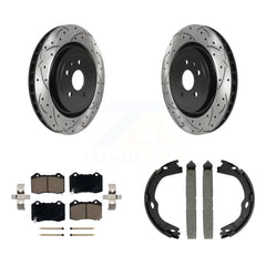 Transit Auto KDC-101418 Disc Brake Kit for 2016-2023 Chevrolet Camaro, Cadillac CTS - Rear product image