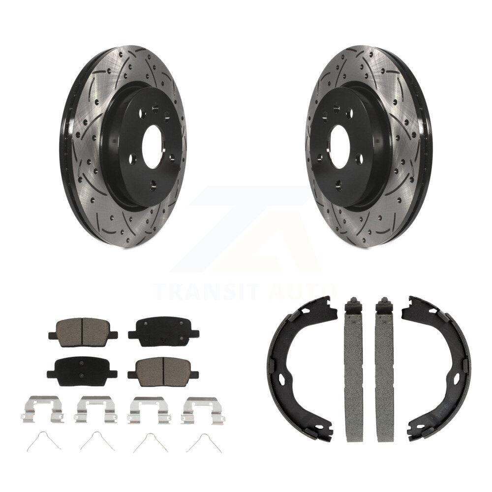 Transit Auto KDC-101419 Disc Brake Kit for 2016-2022 Chevrolet Camaro - Rear product image