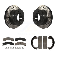 Transit Auto KDC-101422 Disc Brake Kit for 2011-2019 GMC Sierra 2500 HD, Chevrolet Suburban 3500 HD, Chevrolet Silverado 2500 HD - Rear product image