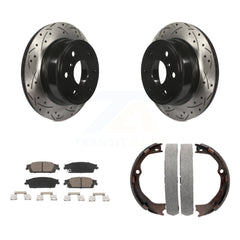 Transit Auto KDC-101423 Disc Brake Kit for 2014-2020 Chevrolet Suburban, Chevrolet Silverado 1500 LD, GMC Sierra 1500 Limited & more - Rear product image