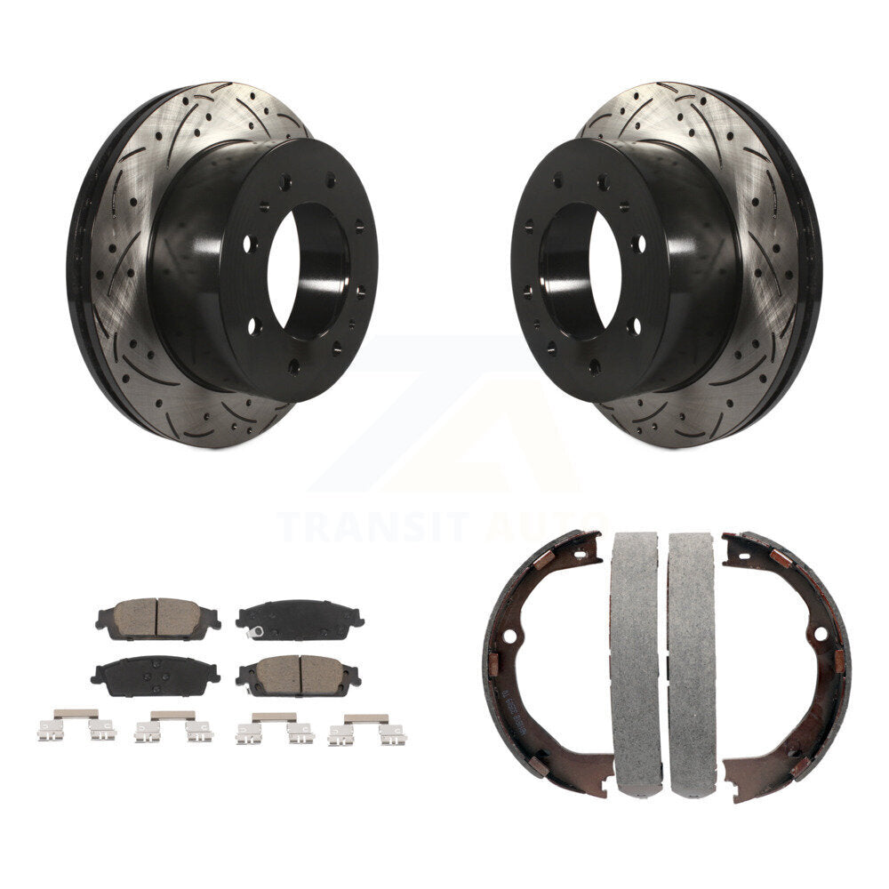 Transit Auto KDC-101424 Disc Brake Kit for 2017-2019 Chevrolet Suburban - Rear product image