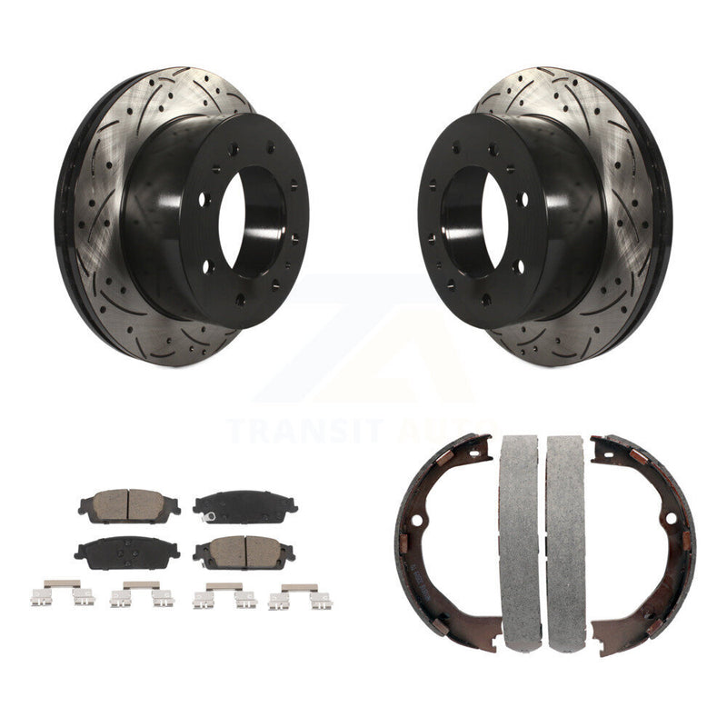 Transit Auto KDC-101424 Disc Brake Kit for 2017-2019 Chevrolet Suburban - Rear product image