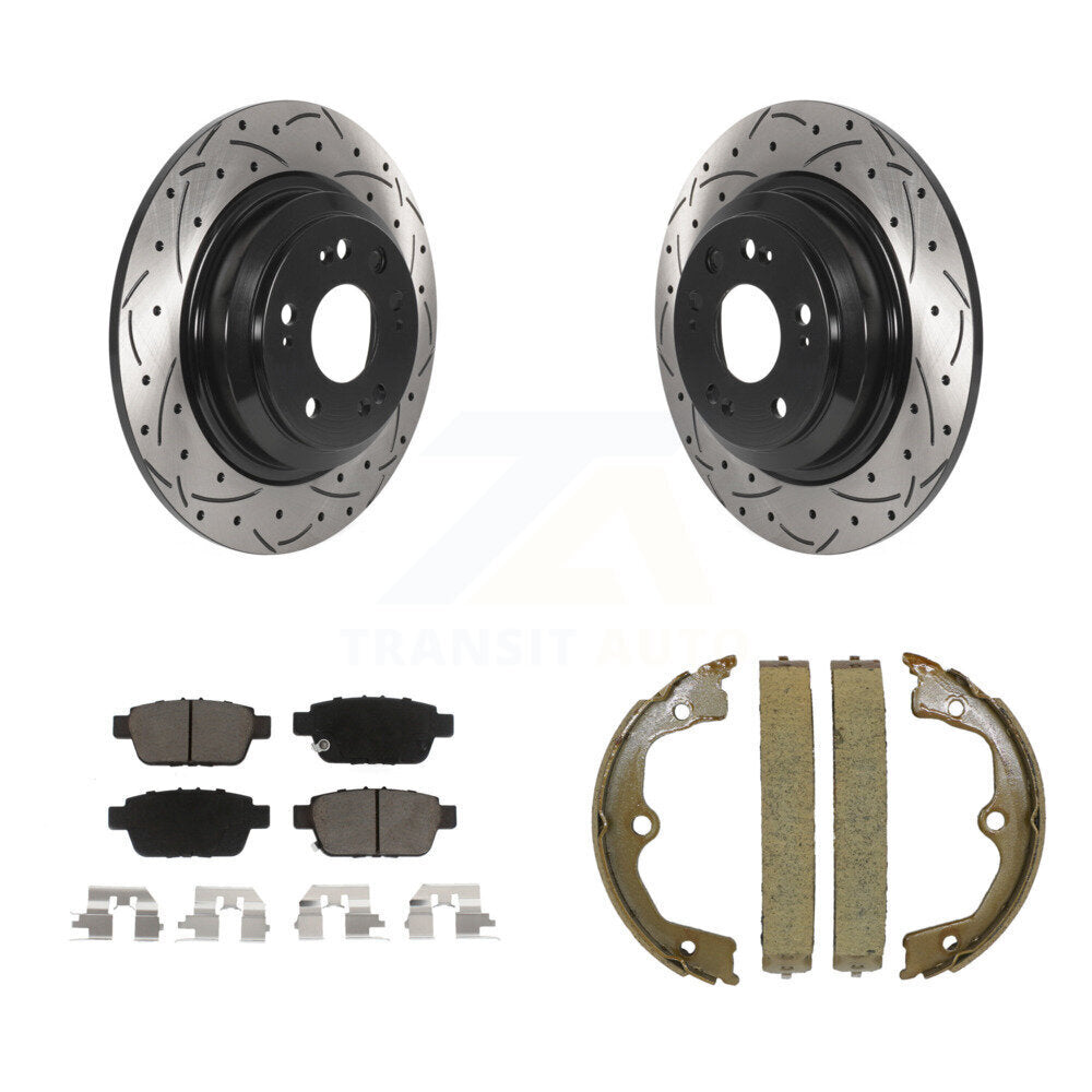 Transit Auto KDC-101426 Disc Brake Kit for 2009-2014 Acura TL - Rear product image