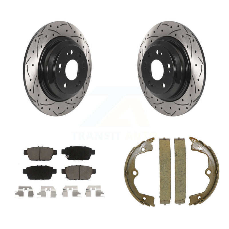 Transit Auto KDC-101426 Disc Brake Kit for 2009-2014 Acura TL - Rear product image