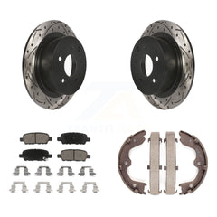 Transit Auto KDC-101431 Disc Brake Kit for 2002-2023 Nissan Altima, Nissan Maxima - Rear product image