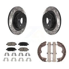 Transit Auto KDC-101432 Disc Brake Kit for 2007-2014 INFINITI Q60, INFINITI G35 - Rear product image