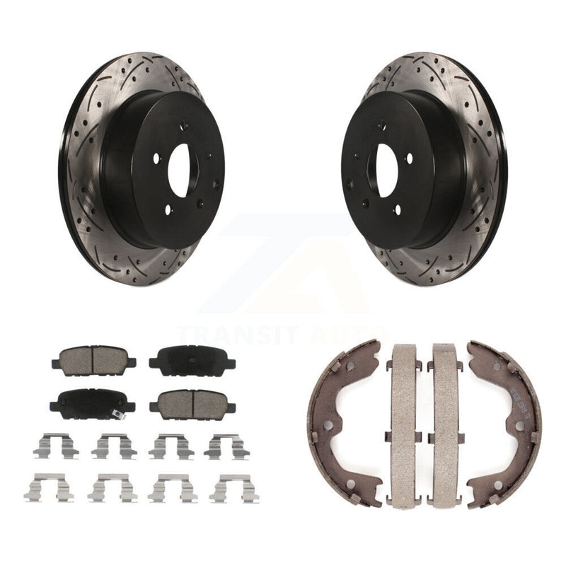 Transit Auto KDC-101434 Disc Brake Kit for 2003-2005 INFINITI FX35, INFINITI FX45 - Rear product image