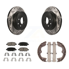 Transit Auto KDC-101437 Disc Brake Kit for 2003-2005 INFINITI G35, Nissan 350Z - Rear product image
