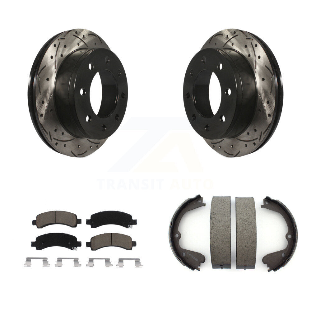 Transit Auto KDC-101441 Disc Brake Kit for 2012 GMC Savana 3500 - Rear product image