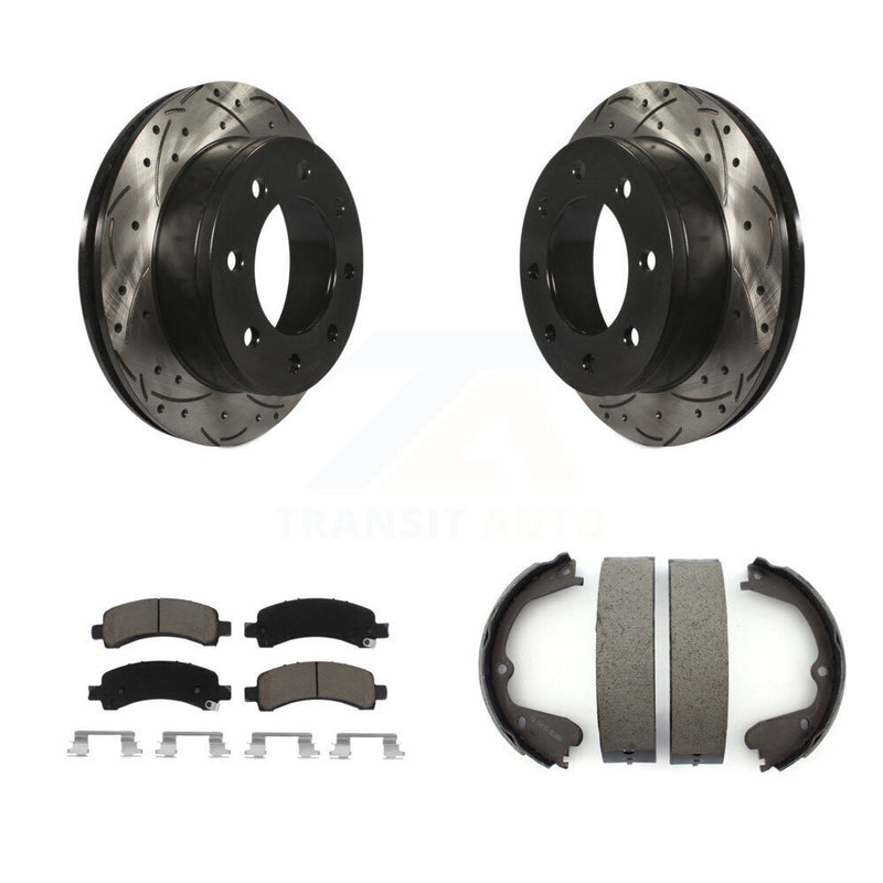 Transit Auto KDC-101441 Disc Brake Kit for 2012 GMC Savana 3500 - Rear product image