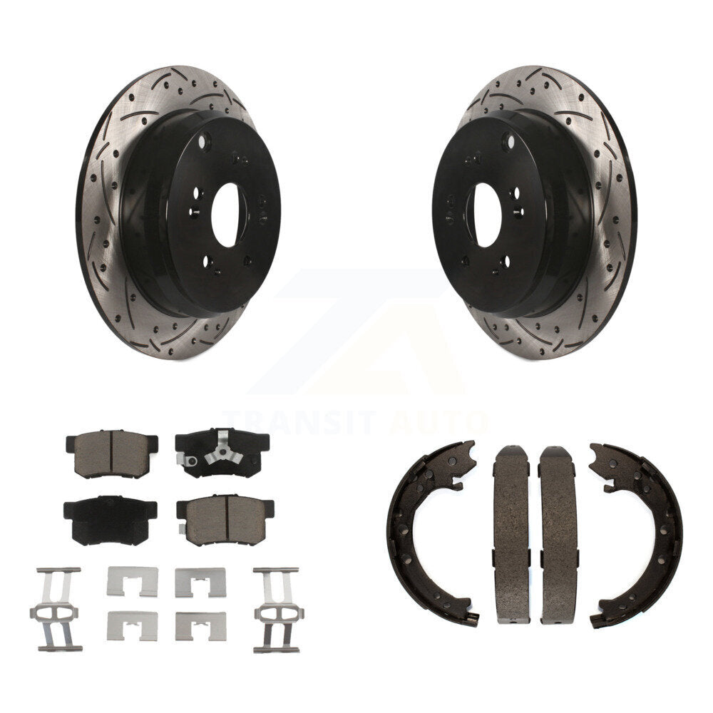 Transit Auto KDC-101447 Disc Brake Kit for 2005-2006 Honda CR-V - Rear product image