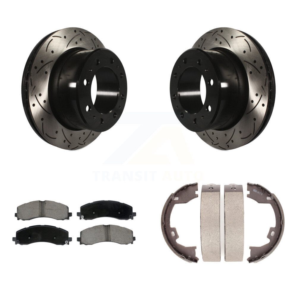 Transit Auto KDC-101450 Disc Brake Kit for 2019-2021 Ram 2500, Ram 3500 - Rear product image