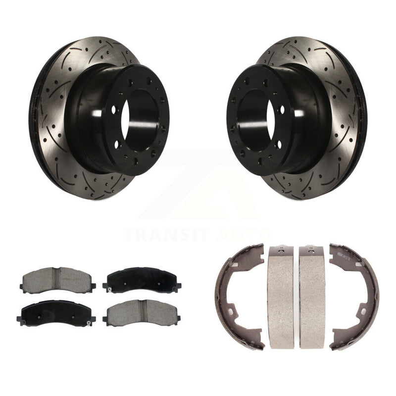 Transit Auto KDC-101450 Disc Brake Kit for 2019-2021 Ram 2500, Ram 3500 - Rear product image