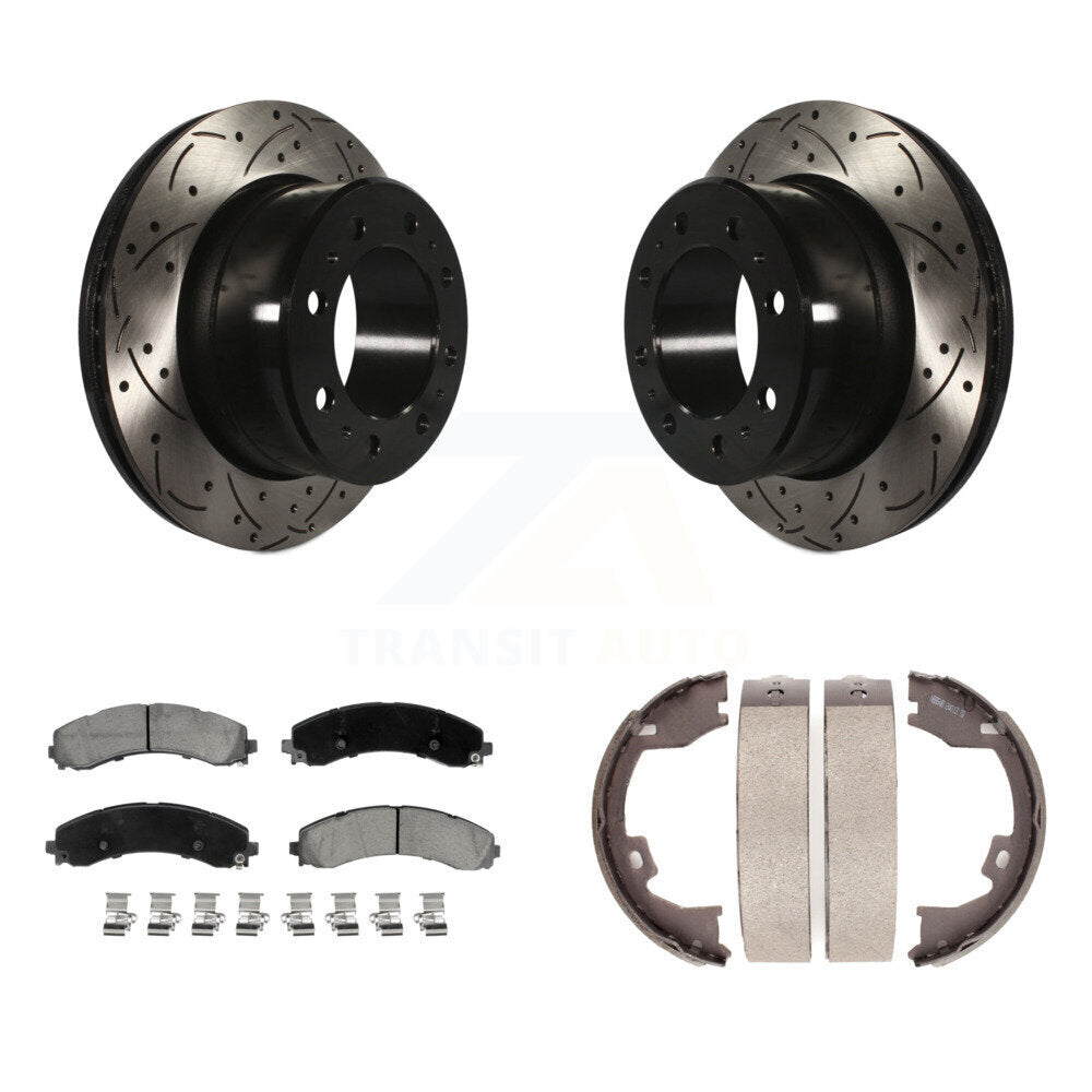 Transit Auto KDC-101451 Disc Brake Kit for 2020-2021 Ram 3500 - Rear product image