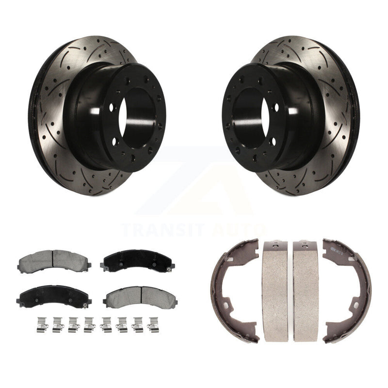 Transit Auto KDC-101451 Disc Brake Kit for 2020-2021 Ram 3500 - Rear product image