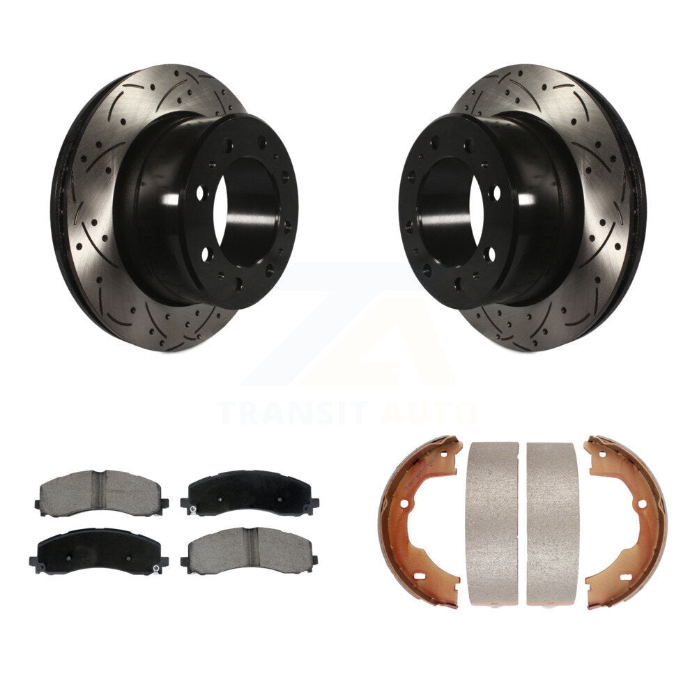 Transit Auto KDC-101452 Disc Brake Kit for 2021 Ram 3500 - Rear product image