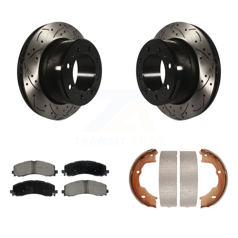 Transit Auto KDC-101452 Disc Brake Kit for 2021 Ram 3500 - Rear product image