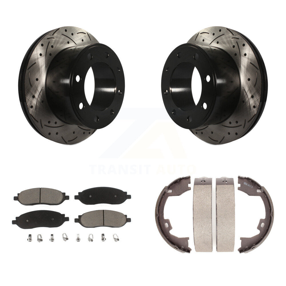 Transit Auto KDC-101453 Disc Brake Kit for 2005-2007 Ford F-250 Super Duty, Ford F-350 Super Duty - Rear product image