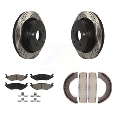 Transit Auto KDC-101454 Disc Brake Kit for 2004-2008 Dodge Ram 1500, Chrysler Aspen, Dodge Durango - Rear product image