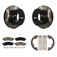 Transit Auto KDC-101455 Disc Brake Kit for 2008-2010 Ford F-350 Super Duty, Ford F-250 Super Duty - Rear product image