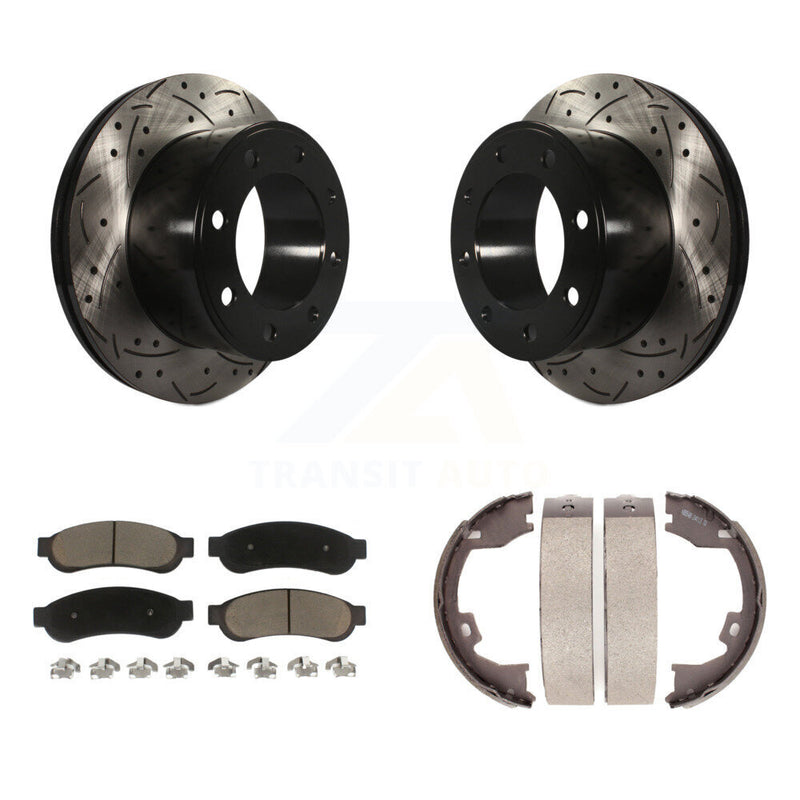 Transit Auto KDC-101455 Disc Brake Kit for 2008-2010 Ford F-350 Super Duty, Ford F-250 Super Duty - Rear product image