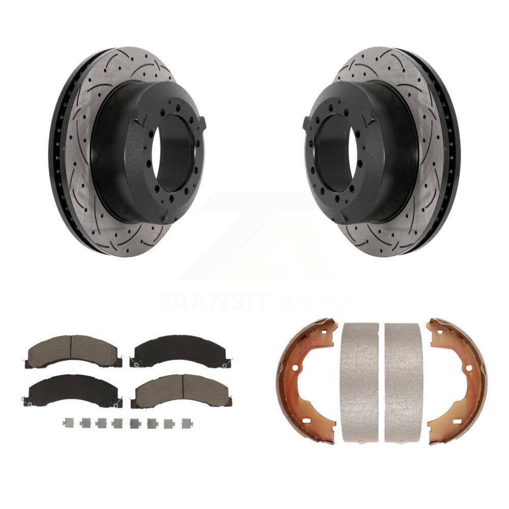 Transit Auto KDC-101456 Disc Brake Kit for 2008-2021 Ram 4500, Ram 5500, Dodge Ram 4500 & more - Rear product image