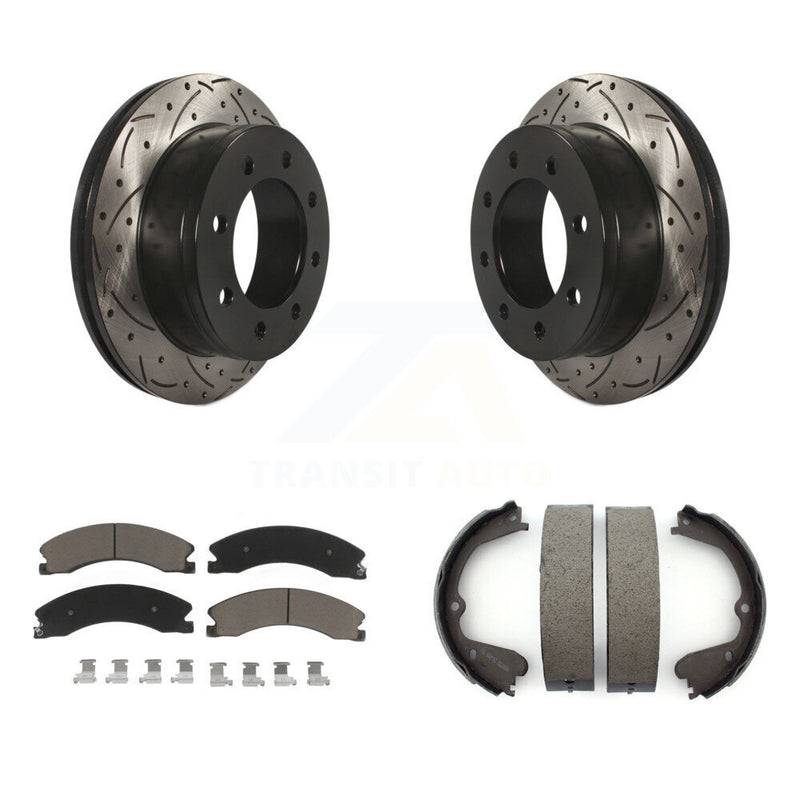Transit Auto KDC-101462 Disc Brake Kit for 2010-2011 Chevrolet Express 4500 - Rear product image