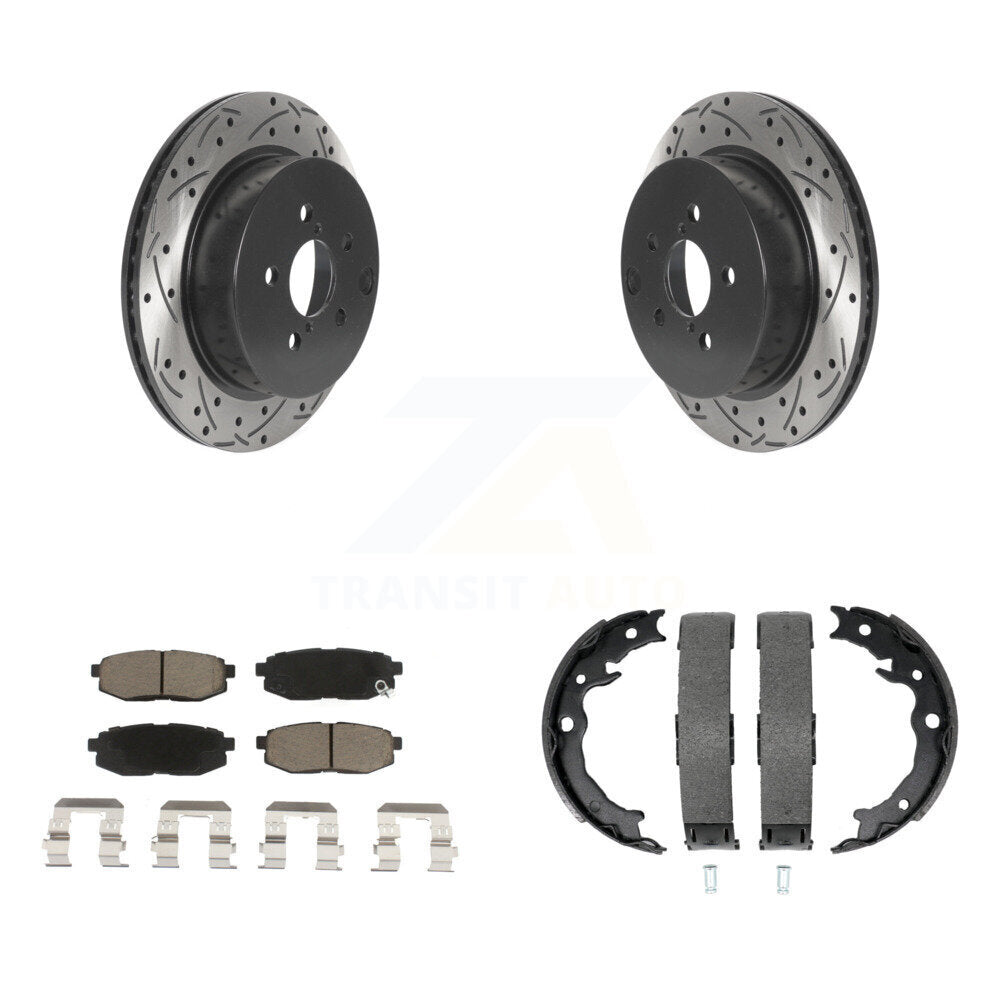 Transit Auto KDC-101463 Disc Brake Kit for 2014-2018 Subaru Forester - Rear product image