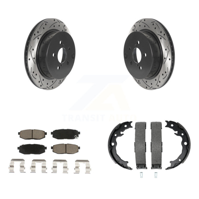 Transit Auto KDC-101463 Disc Brake Kit for 2014-2018 Subaru Forester - Rear product image