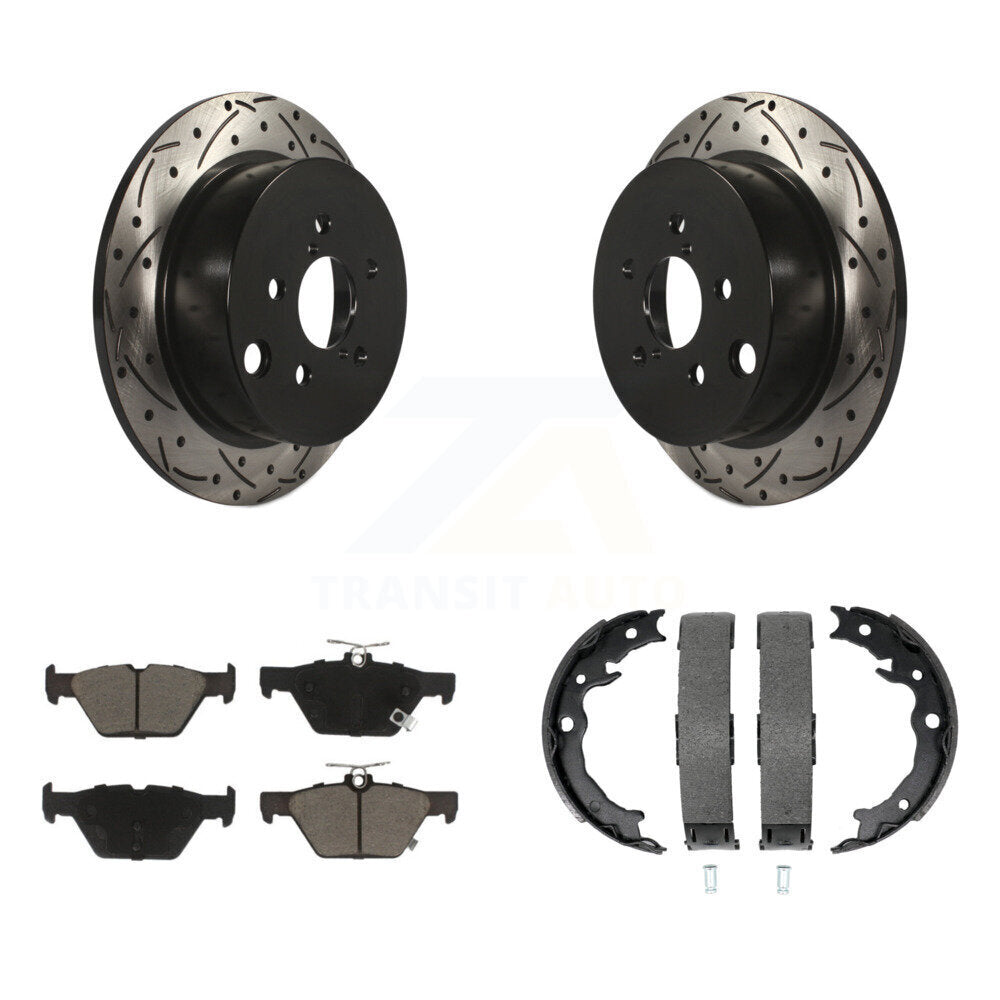 Transit Auto KDC-101464 Disc Brake Kit for 2019-2020 Subaru Crosstrek - Rear product image