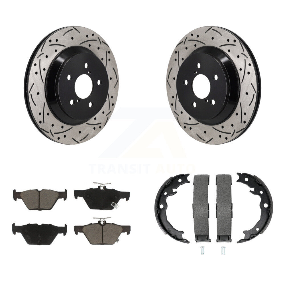 Transit Auto KDC-101465 Disc Brake Kit for 2021-2022 Subaru Crosstrek - Rear product image