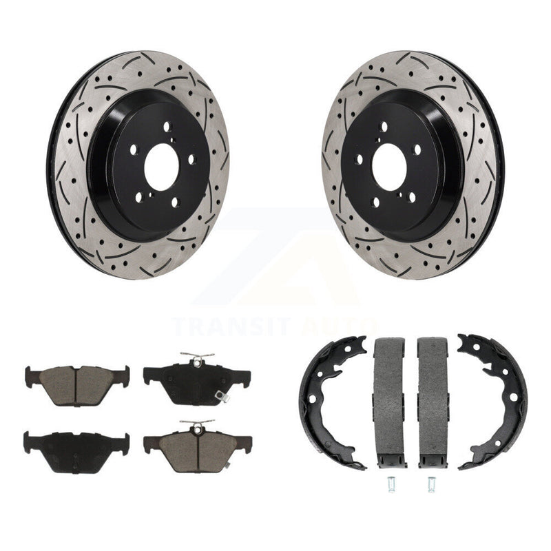 Transit Auto KDC-101465 Disc Brake Kit for 2021-2022 Subaru Crosstrek - Rear product image
