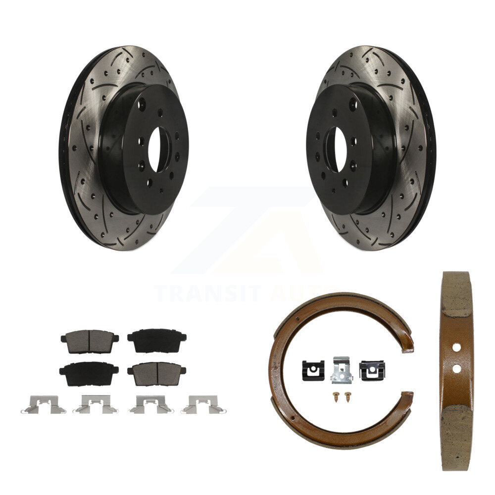 Transit Auto KDC-101467 Disc Brake Kit for 2007-2012 Mazda CX-9 - Rear product image