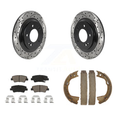 Transit Auto KDC-101469 Disc Brake Kit for 2015-2017 Hyundai Azera, Hyundai Sonata - Rear product image