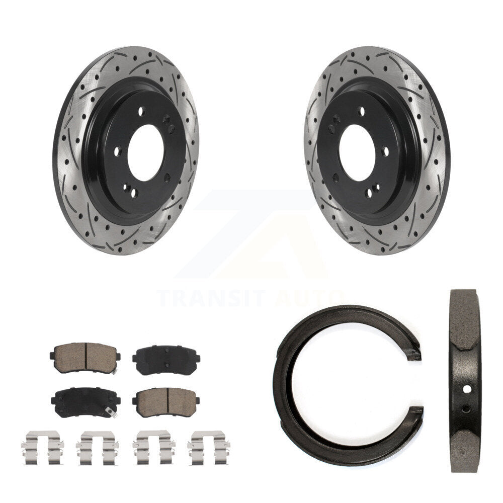 Transit Auto KDC-101471 Disc Brake Kit for 2016 Kia Optima - Rear product image