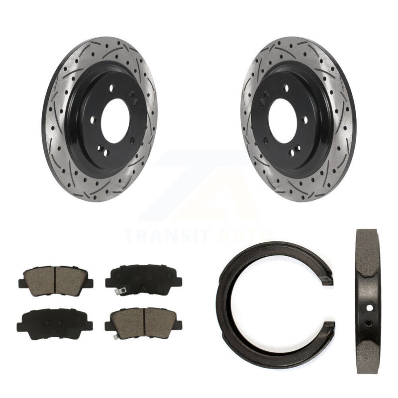 Transit Auto KDC-101472 Disc Brake Kit for 2016 Kia Optima - Rear product image
