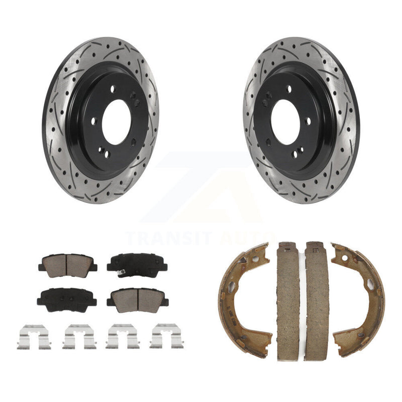 Transit Auto KDC-101473 Disc Brake Kit for 2013-2016 Kia Optima - Rear product image