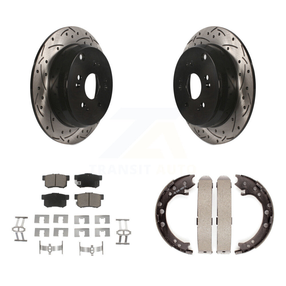 Transit Auto KDC-101474 Disc Brake Kit for 2007-2012 Acura RDX - Rear product image