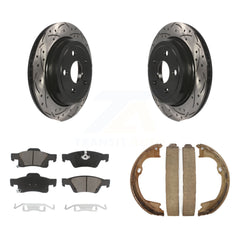 Transit Auto KDC-101478 Disc Brake Kit for 2011-2022 Jeep Grand Cherokee WK, Dodge Durango, Jeep Grand Cherokee - Rear product image