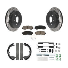 Transit Auto KDC-101485 Disc Brake Kit for 2017-2023 Nissan TITAN - Rear product image