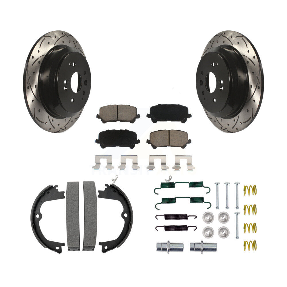 Transit Auto KDC-101487 Disc Brake Kit for 2014-2016 Acura MDX - Rear product image