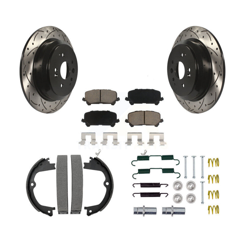Transit Auto KDC-101487 Disc Brake Kit for 2014-2016 Acura MDX - Rear product image