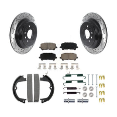 Transit Auto KDC-101488 Disc Brake Kit for 2016-2024 Honda Passport, Honda Ridgeline, Honda Pilot - Rear product image