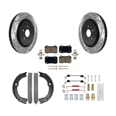 Transit Auto KDC-101490 Disc Brake Kit for 2009-2015 Cadillac CTS, Chevrolet Camaro - Rear product image