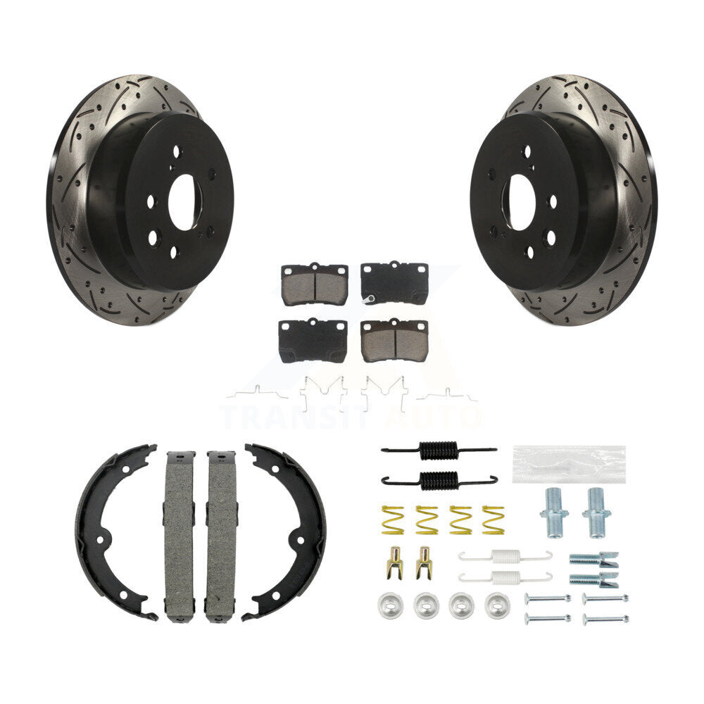 Transit Auto KDC-101498 Disc Brake Kit for 2006-2013 Lexus IS250 - Rear product image