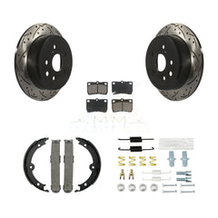 Transit Auto KDC-101498 Disc Brake Kit for 2006-2013 Lexus IS250 - Rear product image