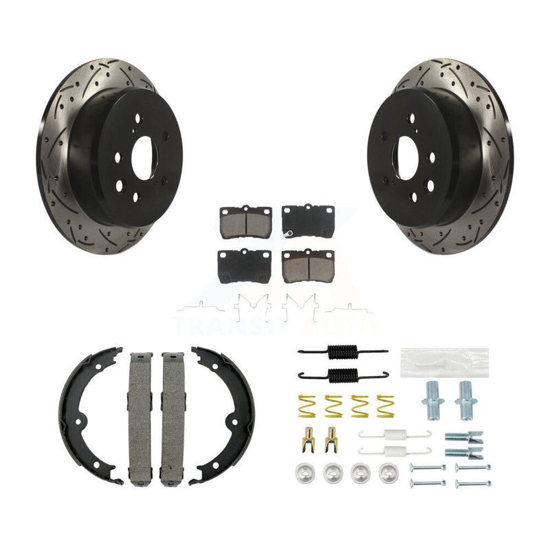 Transit Auto KDC-101498 Disc Brake Kit for 2006-2013 Lexus IS250 - Rear product image